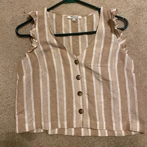 Madewell top. Size 2